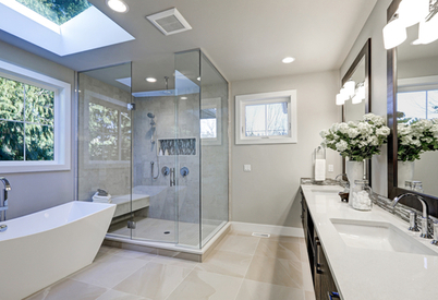 showers
