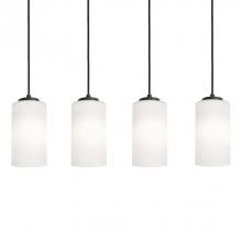  LEOP04MBBKLNR4 - Leo 4 Light Linear Pendant