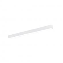  NLINSW-4334W - 4' L-Line LED Direct Linear w/ Selectable Wattage & CCT, White Finish