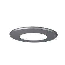  NSLIM-4RDTS - Round Face Plate for NSLIM, Silver Finish