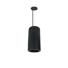Nora NYLS3-6C1L327NC12BBB - 6" Sapphire III Cable Mount Black Cylinder, Black Reflector/Black Flange, 120-277; 0-10V