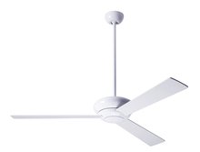  ALT-GW-52-AL-NL-001 - Altus Fan; Gloss White Finish; 52" Aluminum Blades; No Light; Fan Speed Control