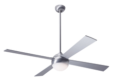  BAL-BA-52-AL-652-002 - Ball Fan; Brushed Aluminum Finish; 52" Aluminum Blades; 20W LED; Fan Speed and Light Control (3-