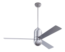  CIR-BA-50-WH-NL-WC - Cirrus DC Fan; Brushed Aluminum Finish; 50" White Blades; No Light; Wall Control