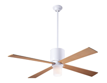  LAP-GW-50-MP-552-002 - Lapa Fan; Gloss White Finish; 50" Maple Blades; 17W LED; Fan Speed and Light Control (3-wire)