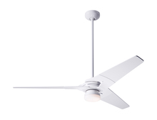  TOR-GW-52-WH-271-002 - Torsion Fan; Gloss White Finish; 52" White Blades; 17W LED; Fan Speed and Light Control (3-wire)