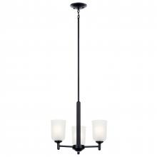  43670BK - Mini Chandelier 3Lt