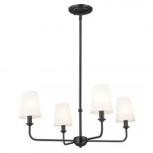  52520BK - Mini Chandelier 4Lt