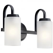 Kichler 55086BK - Kennewick 1 Light Wall Sconce - Black