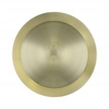  56571-01 - 2 Light Antique Brass Medium Semi-Flush/ Wall Sconce