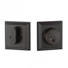 Yale Expressions WYELT32.US10B - Yale Ellington Single Cylinder Deadbolt, Weiser Keyway, Oil Rubbed Bronze