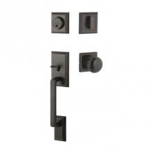 Yale Expressions WYELT44.WLKUS10B - Yale Ellington Single Cylinder Entry Set, Walker Knob, Weiser Keyway, Oil Rubbed Bronze