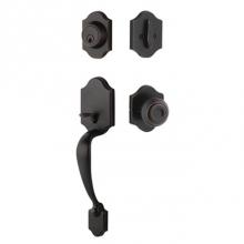 Yale Expressions WYEVY44.LTNUS10B - Yale Everly Single Cylinder Entry Set, Lewiston Knob, Weiser Keyway, Oil Rubbed Bronze