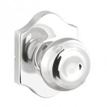 Yale Expressions YEVY24.LTNUS26 - Yale Everly Rosette with Privacy Lewiston Knob, Polished Chrome