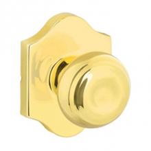 Yale Expressions YEVY25.LTNUS3 - Yale Everly Rosette with Dummy Lewiston Knob, Polished Brass