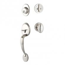Yale Expressions WYMGR44.ABNUS15 - Yale Maguire Single Cylinder Entry Set, Auburn Knob, Weiser Keyway, Satin Nickel