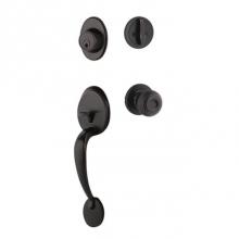 Yale Expressions WYMGR44.LTNUS10B - Yale Maguire Single Cylinder Entry Set, Lewiston Knob, Weiser Keyway, Oil Rubbed Bronze