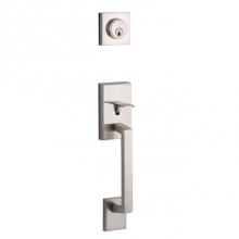 Yale Expressions WYMRC42.US15 - Yale Marcel Single Cylinder Exterior Entry Set, Weiser Keyway, Satin Nickel
