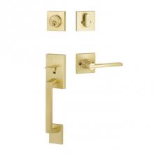 Yale Expressions YMRC44.NILUS4 - Yale Marcel Single Cylinder Entry Set with Nils Lever, Satin Brass