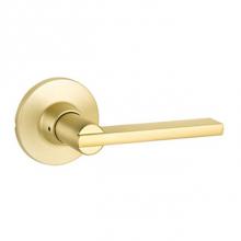 Yale Expressions KYOWN52.NILUS4 - Yale Owen Rosette with Keyed Nils Lever, Kwikset Keyway, Satin Brass