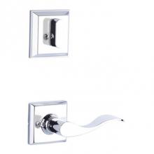 Yale Expressions YELT43.BWKRHUS26 - Yale Ellington Single Cylinder Interior Trim Pack with Brunswick Lever Right Handed, Polished Chro