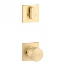 Yale Expressions YMRC43.DYLUS4 - Yale Marcel Single Cylinder Interior Trim Pack with Dylan Knob, Satin Brass