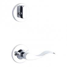 Yale Expressions YOWN43.BWKLHUS26 - Yale Owen Single Cylinder Interior Trim Pack with Brunswick Lever Left Handed, Polished Chrome