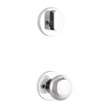 Yale Expressions YOWN43.WLKUS26 - Yale Owen Single Cylinder Interior Trim Pack with Walker Knob, Polished Chrome