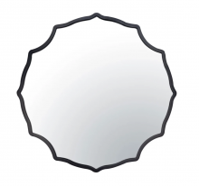 Varaluz 432MI30BL - Not Baroque - en 30-in Mirror - Black