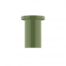  FMD425-22-L10 - 3.5" x 6" Axis Mini Cylinder LED Flush Mount, Fern Green