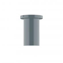  FMD425-40-L10 - 3.5" x 6" Axis Mini Cylinder LED Flush Mount, Slate Gray