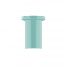  FMD425-48-L10 - 3.5" x 6" Axis Mini Cylinder LED Flush Mount, Sea Green