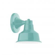  SCA180-48-L10 - 8" Warehouse shade, wall mount sconce, Sea Green
