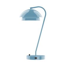 Montclair Light Works TLCX445-54 - 23" Nest Table Lamp, Light Blue