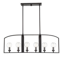 Savoy House 1-2111-6-13 - Brockton 6 Light Outdoor Linear Chandelier