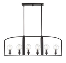  1-2111-6-13 - Brockton 6 Light Outdoor Linear Chandelier