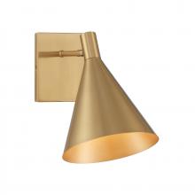  9-8002CP-1-127 - Pharos 1-Light Adjustable Wall Sconce in Noble Brass by Breegan Jane