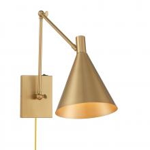  9-8006CP-1-127 - Pharos 1-Light Adjustable Wall Sconce in Noble Brass by Breegan Jane