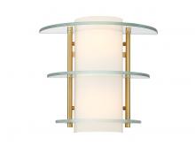  9-8606-2-322 - Newell 2-Light Wall Sconce in Warm Brass