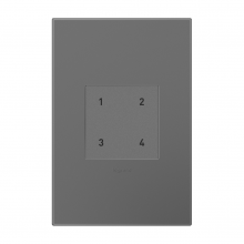  WNACB40M1 - adorne? Wireless Smart Scene Switch with Netatmo, Magnesium