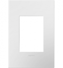  AD1WP-WH - Compact FPC Wall Plate, Gloss White