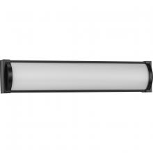  P300408-31M-30 - Barril Collection 24 in. Matte Black Medium Modern Integrated LED Linear Vanity Light