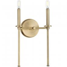  P710107-163 - Elara Collection Two-Light New Traditional Vintage Brass Wall Light