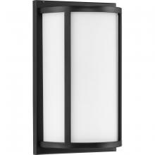  P710111-31M - Parkhurst Collection Two-Light Matte Black Etched Glass New Traditional Wall Sconce