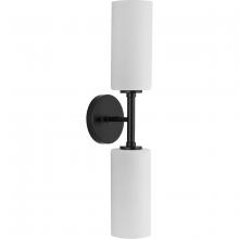  P710116-31M - Cofield Collection Two-Light Matte Black Transitional Wall Bracket