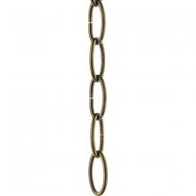  P8758-196 - Accessory Chain - 48-inch of 9 Gauge Chain in Aged Bronze