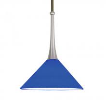 WAC US G512-BL - G500 SERIES-BLUE CONE GLASS SHADE