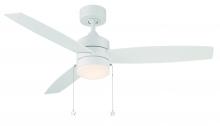  F-072L-MW - Atlantis Matte White With Luminaire