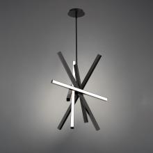 WAC US PD-73128-BK - Parallax 28" Pendant - 3000K in Black