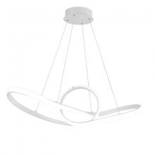  PD-87735-WT - Vornado 35" LED Chandelier - White